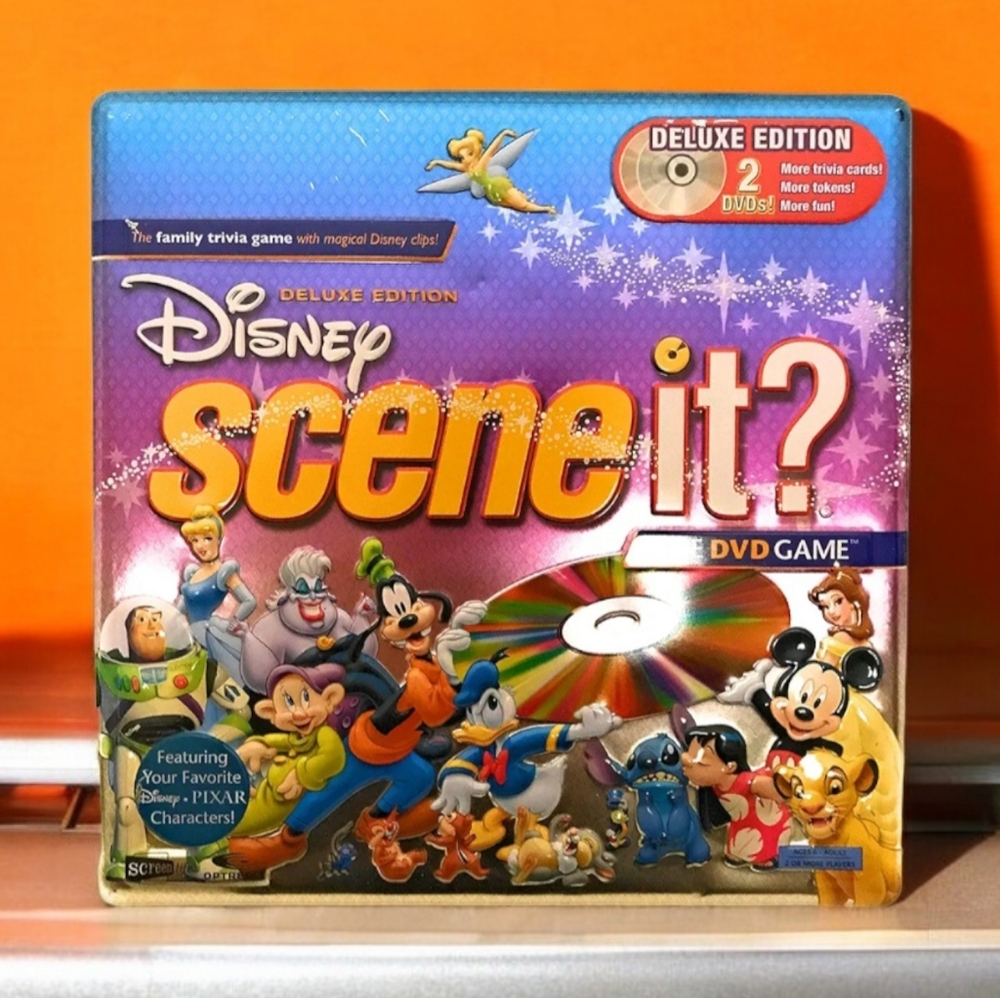 Disney Scene it? Deluxe Edition The DVD Game in Collectible Tin